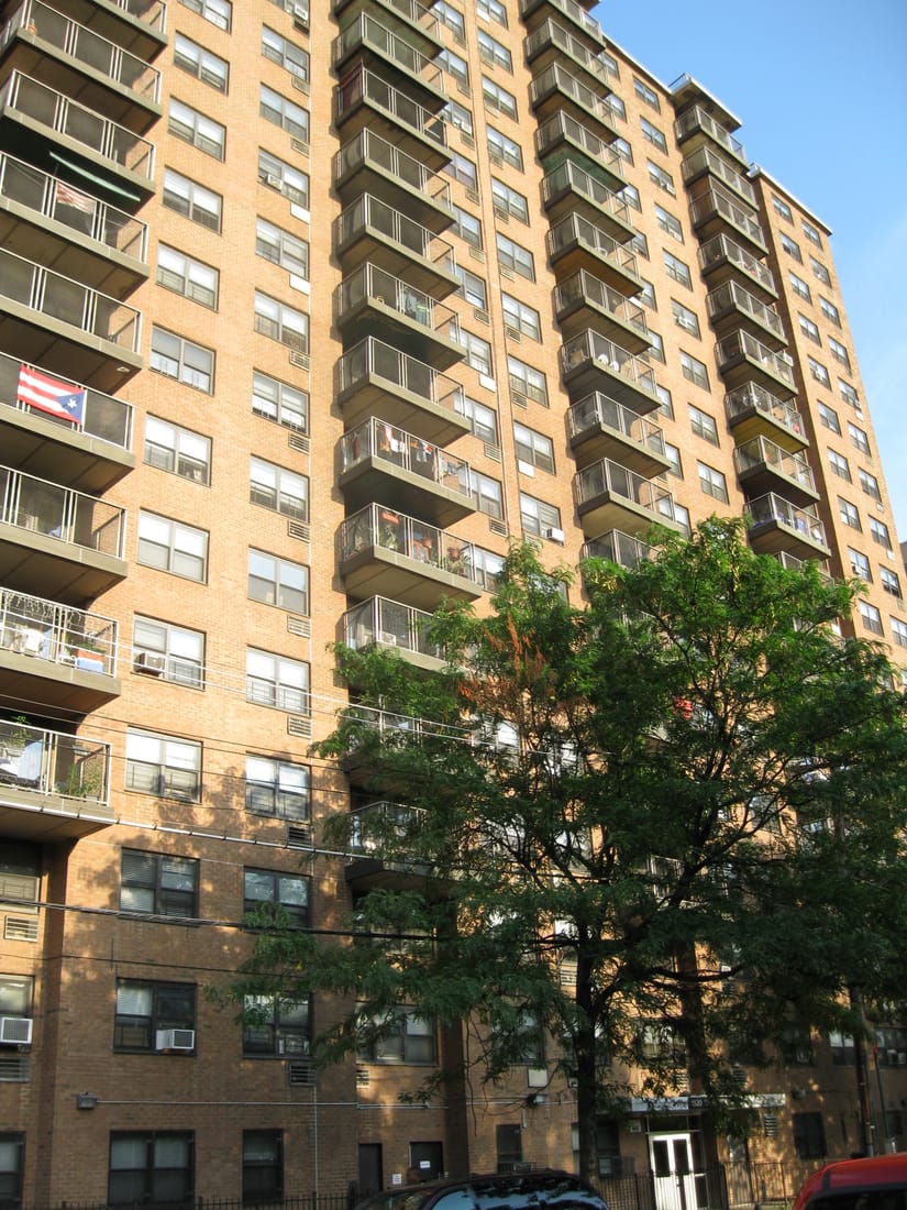 The brick apartment building at 1520 Sedgwick Avenue in the Bronx, recognized as the birthplace of hip-hop.