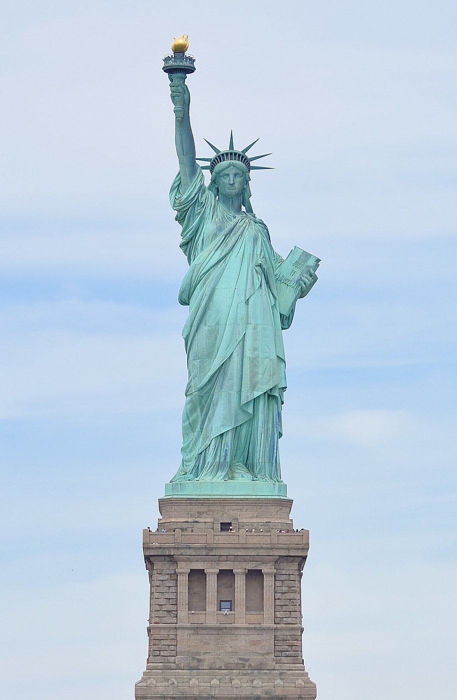The Statue of Liberty Is Dedicated