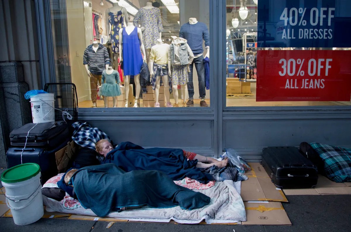 Record Homelessness on the Street
