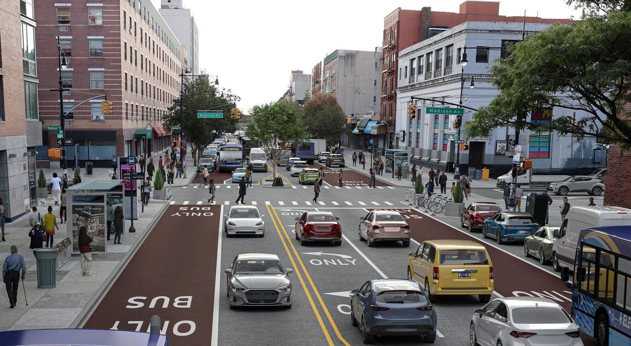 The 116th Street bus and bike rebuild