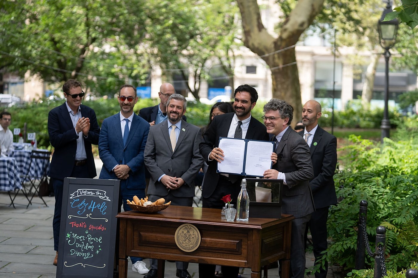 Year-round outdoor dining signed into law