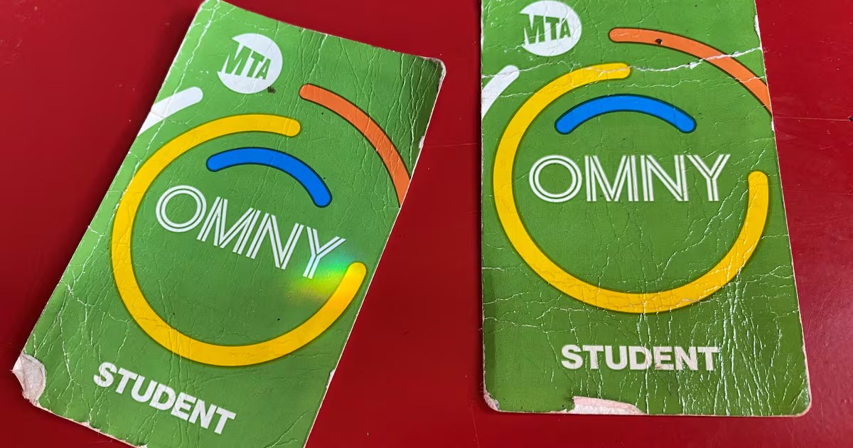 Student OMNY cards stopped working before school started