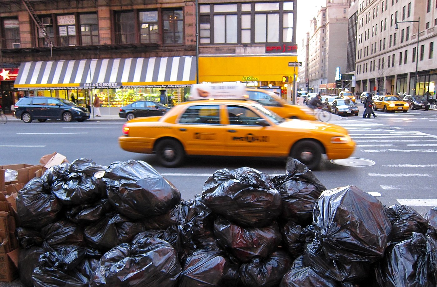 The NYC Bin mandate starts writing tickets