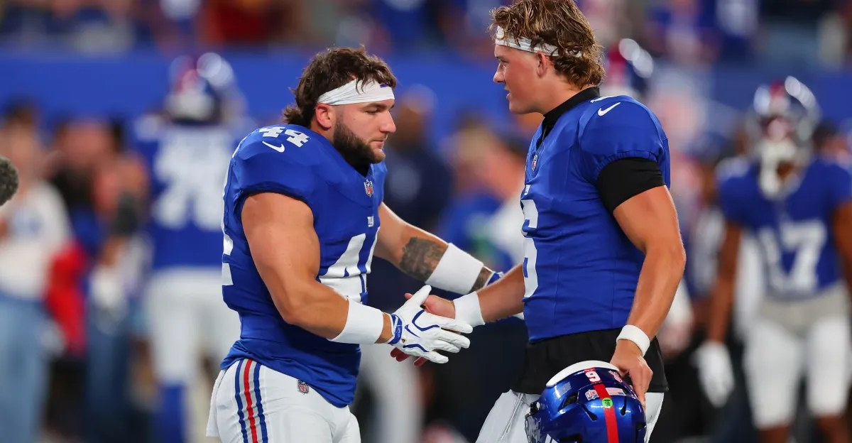 The Giants beat Dallas 28-20 in Harbaugh's debut