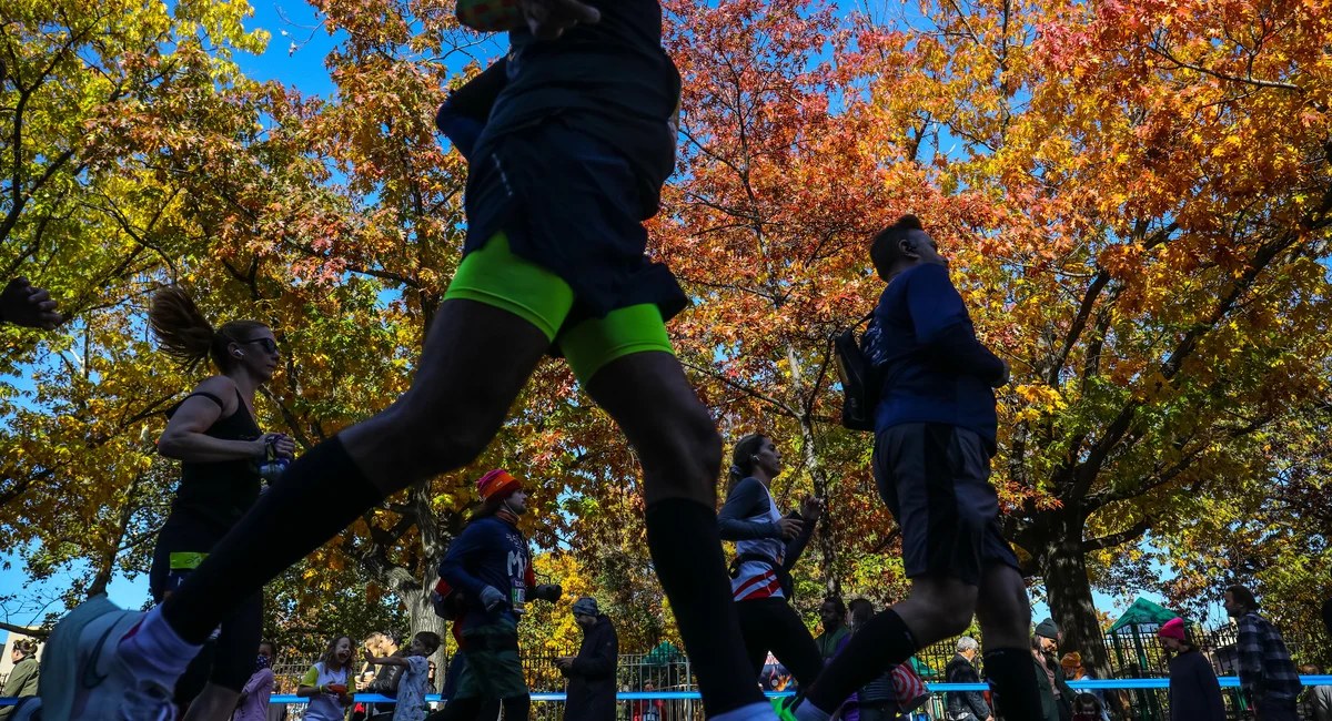 The Marathon stops boxing in a Bronx supermarket