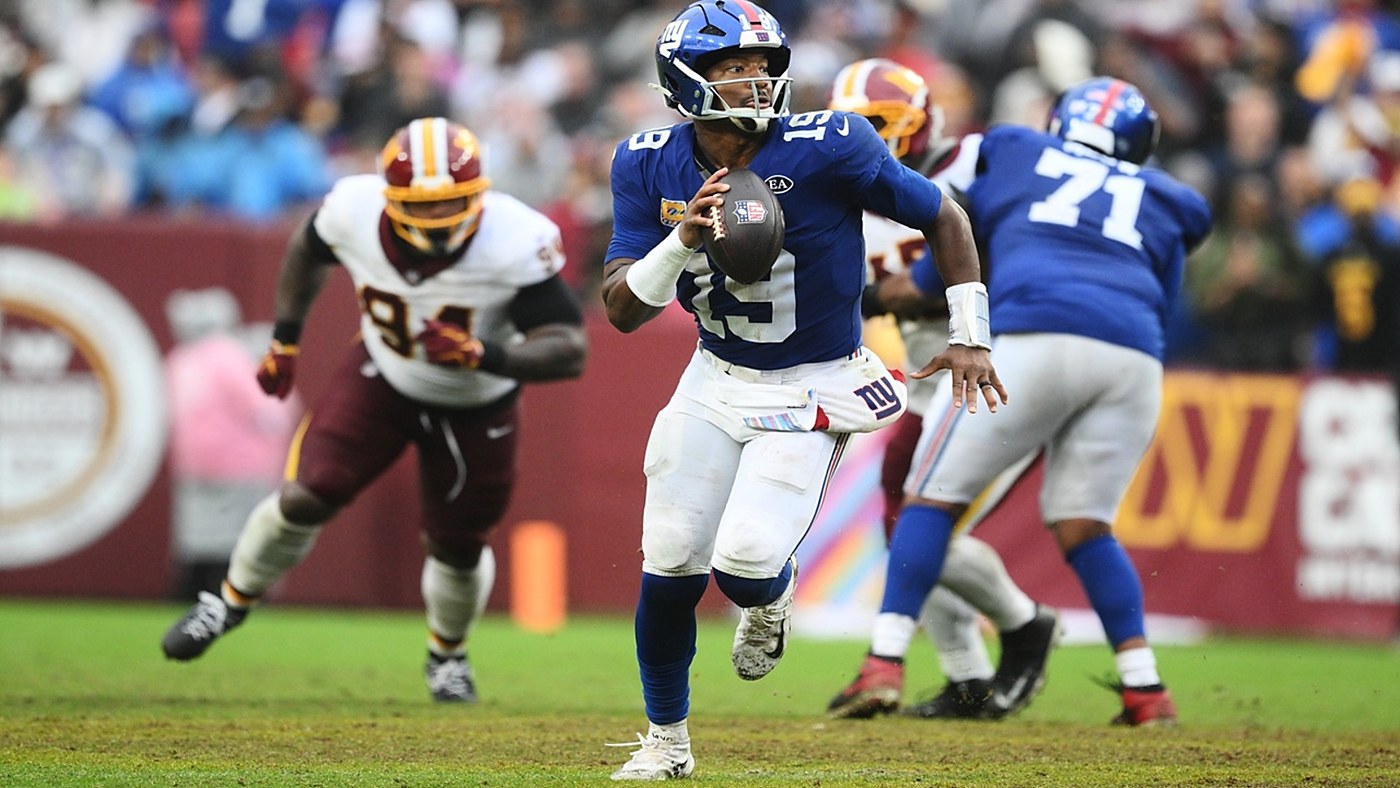 Giants tie Washington on a clock blunder