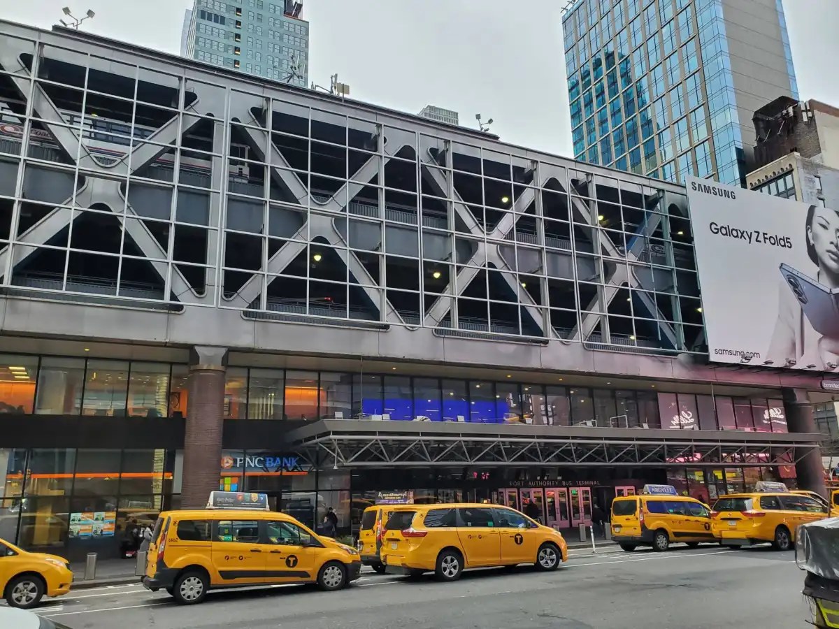 The Port Authority Bus Terminal reroute
