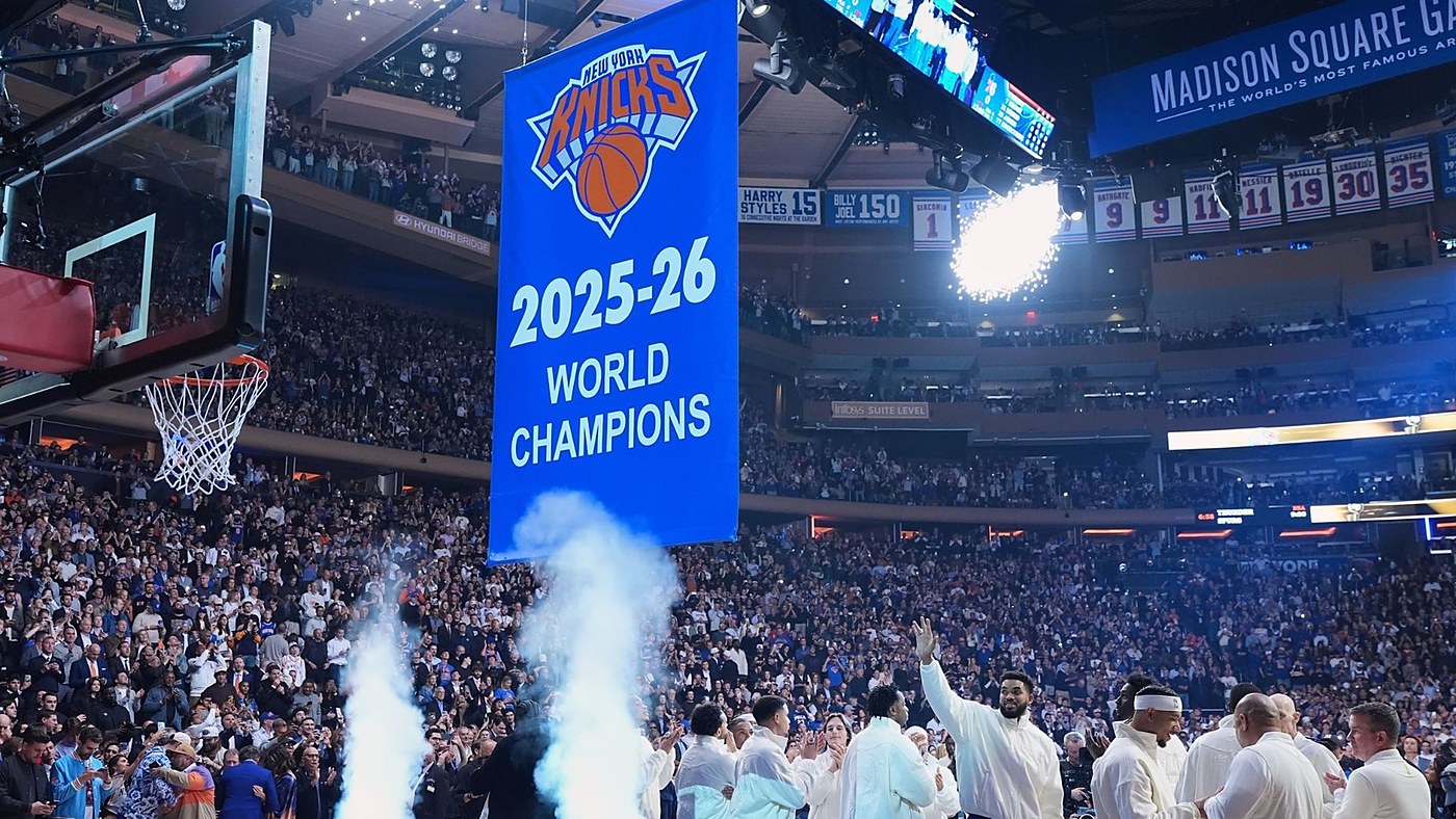 The Knicks' banner night