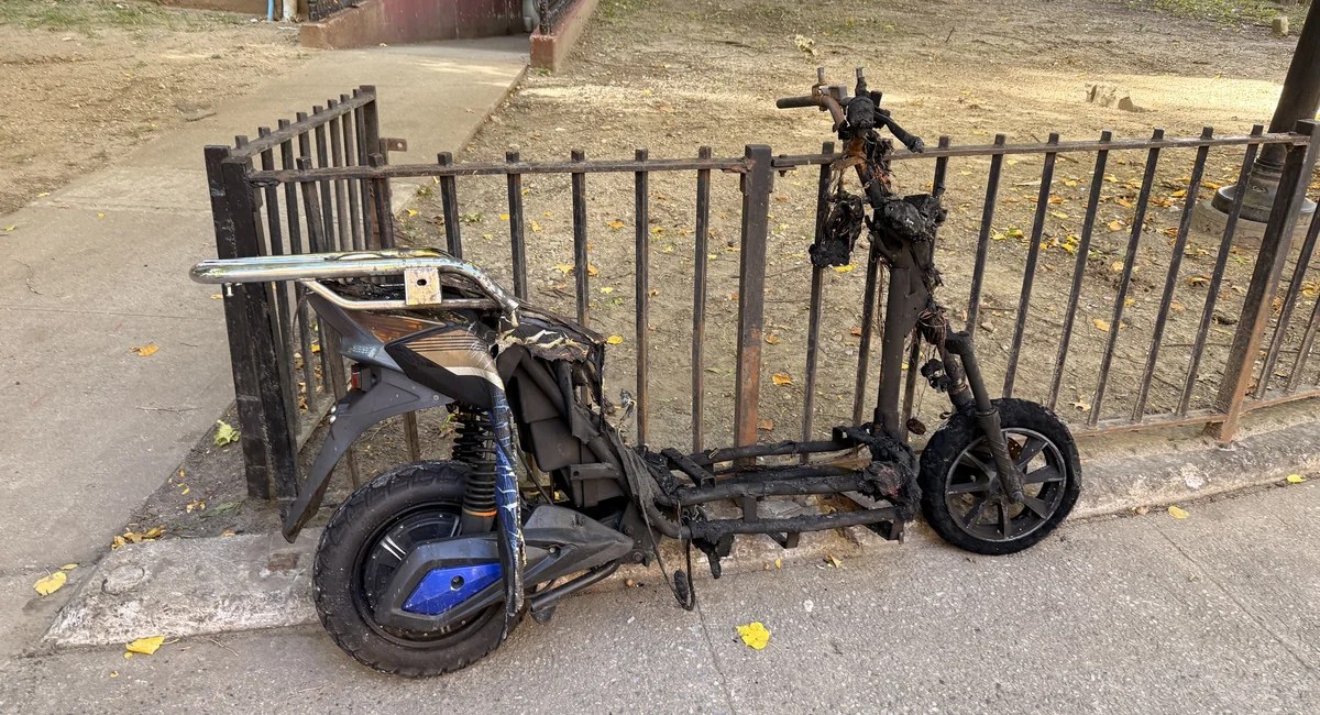 The e-bike fire at Patterson Houses