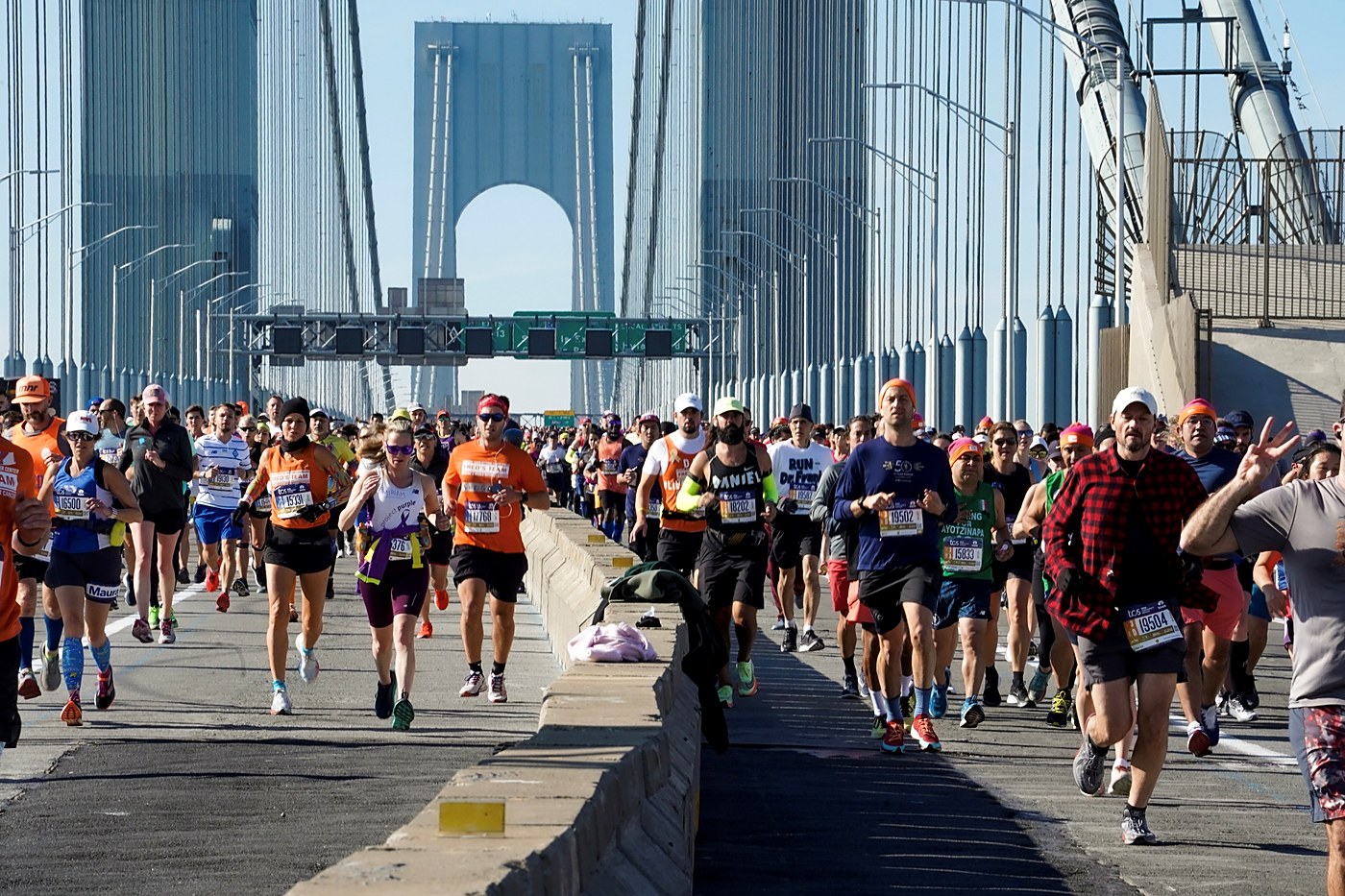 The marathon reroutes through the Bronx