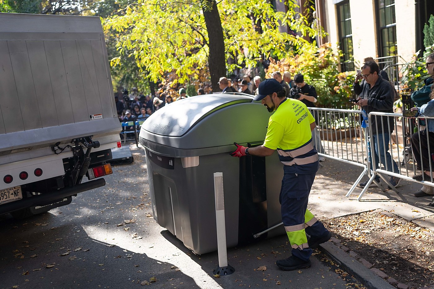 Brooklyn's first on-street Empire Bins arrive in Community District 2
